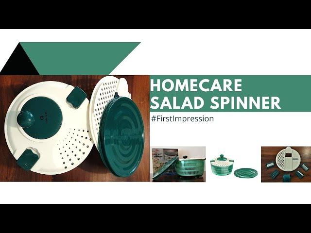 Homecare Multifunctional Salad Spinner Review | Mishry Reviews