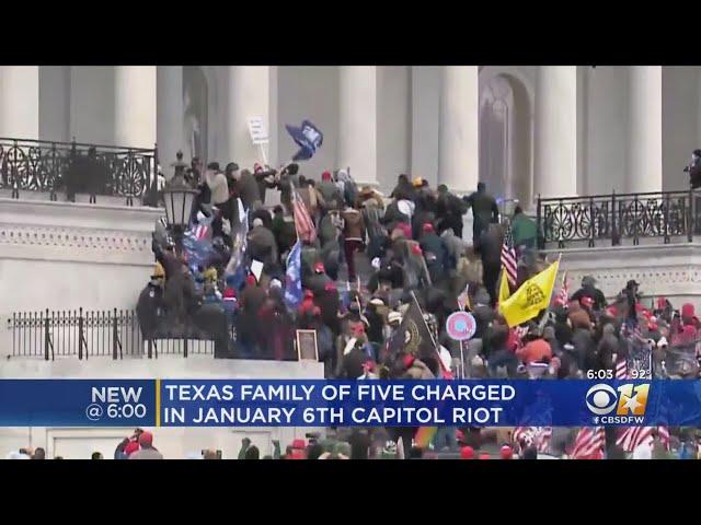 Texas Family Arrested For Alleged Involvement In Jan. 6 Capitol Riot