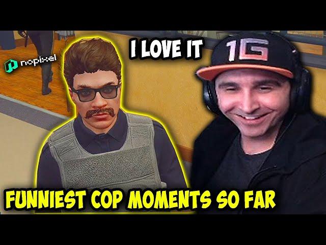 Summit1g FUNNIEST COP MOMENTS SO FAR! | GTA 5 NoPixel RP