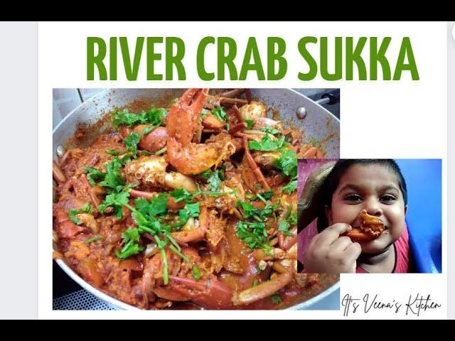 River Crab Sukka | jenji sukka | Edi sukka | Mangalorean style | Tasty recipe | Must try |