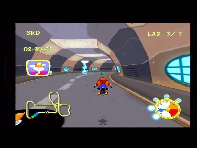 Looney Tunes Space Racing Dreamcast - Race 1 HD