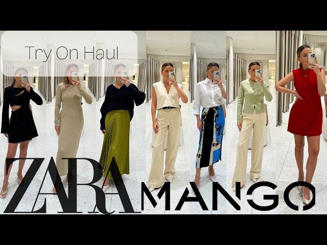 ZARA & MANGO ** | TRY on HAUL |** New collection