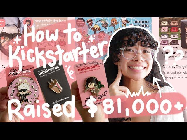 How to Run (& Actually Fund $$$) a SUCCESSFUL Enamel Pin Kickstarter | 2023 TUTORIAL for Beginners