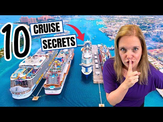 10 SECRETS the Cruise Lines DON’T WANT YOU TO KNOW!!