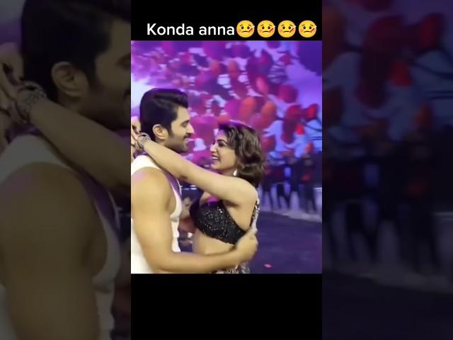 Samantha and Vijay Devarakonda solid performance at Khushi movie pre-release #samantha #devarakonda