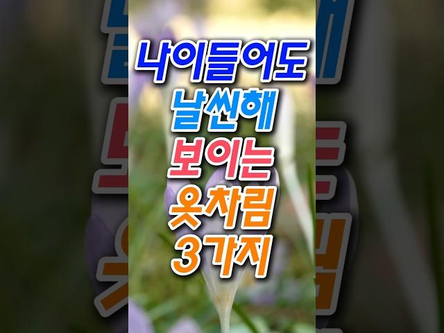 나이들어도 날씬해 보이는 옷 차림 3가지. #오디오북 #인간관계 #조언 #인생명언 #처세 #명언 #동기부여 #좋은글 #명언  #지혜 #자기계발 #인생조언 #지혜