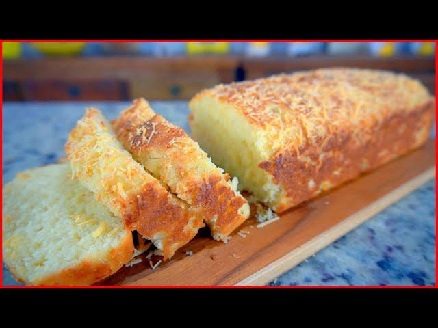 SOBROU ARROZ DO ALMOÇO FAÇA ESSE PÃO!! DELICIOSO PARA COMER COM CAFÉ!!