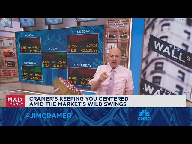 Individual earnings have been deemphasized by the dispensing of tariffs, says Jim Cramer