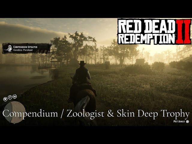 Red Dead Redemption 2 - Compendium / Zoologist & Skin Deep Trophy