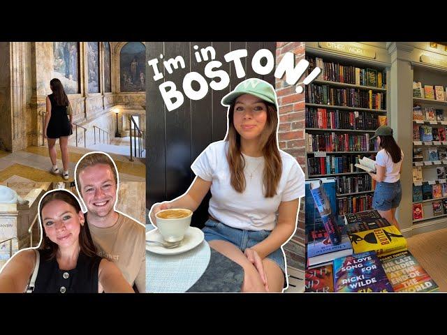 my first time in the U.S.A!!  *Boston vlog* ️ exploring, book shopping, target & trying snacks!