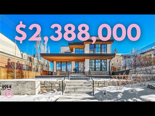 Dramatic Award-Winning Custom Home in Calgary, AB