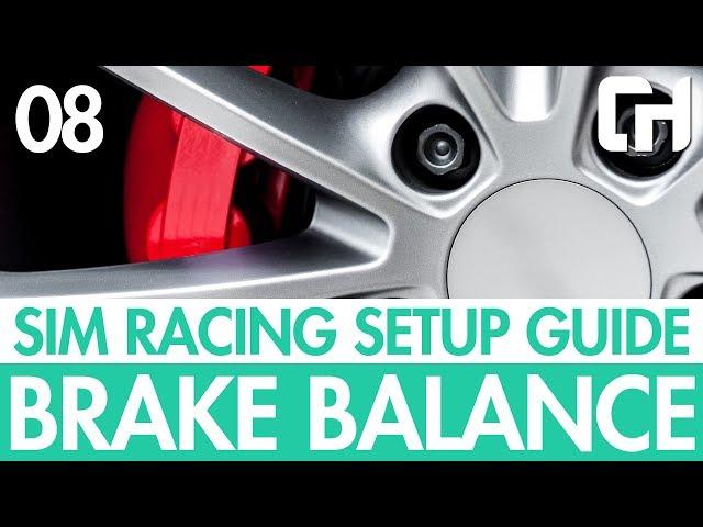 Sim Racing Setup Guide 08 – Brake Bias [Brake Balance]