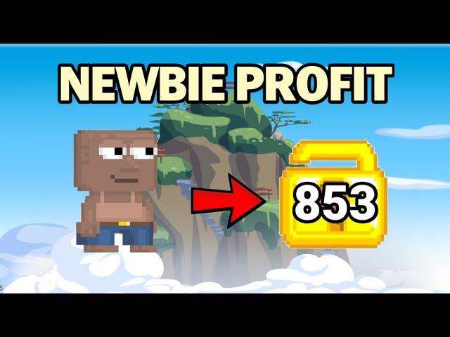 NEWBIE PROFIT!! HOW TO START GROWTOPIA FOR NEWBIE | Growtopia Profit 2024 | Growtopia