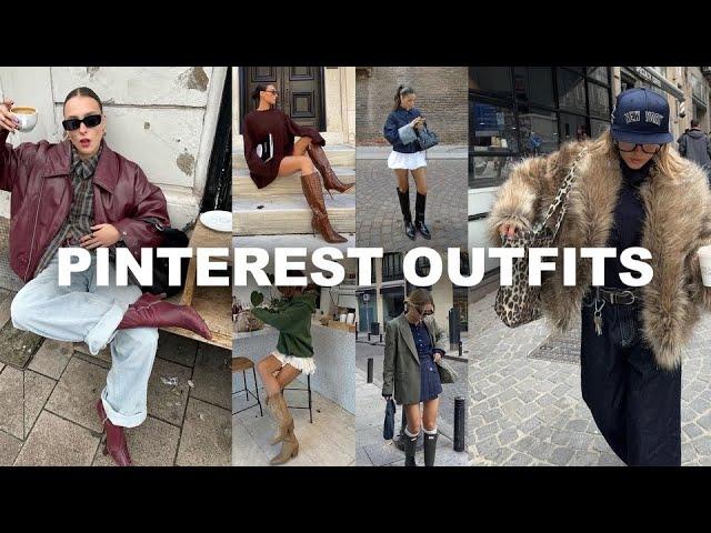 Recreating Pinterest Outfits (Fall/Autumn Style Inspo pt 2)