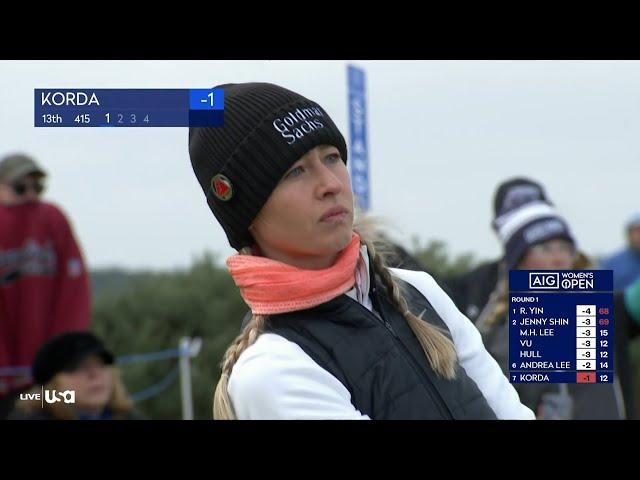 Nelly Korda 2024 Open Championship Round 1