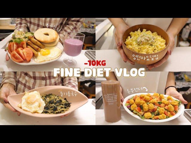 (ENG) I exercise for 30 minutes every day, and I use ingredients to make a diet Vlog