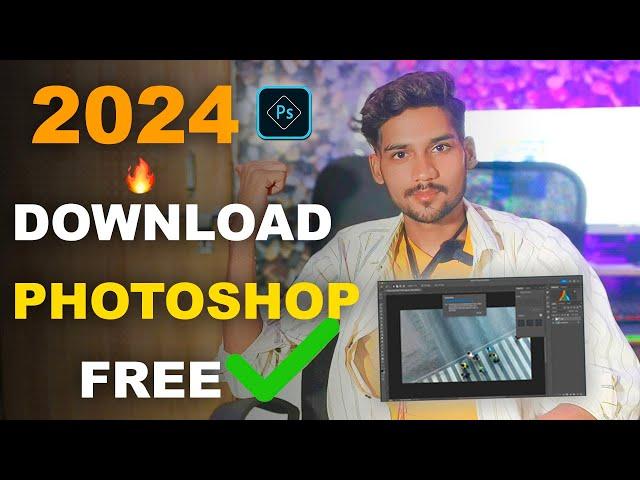 How to Install Adobe Photoshop  on Windows 7 10 11 | Complete Installation On pc 2024