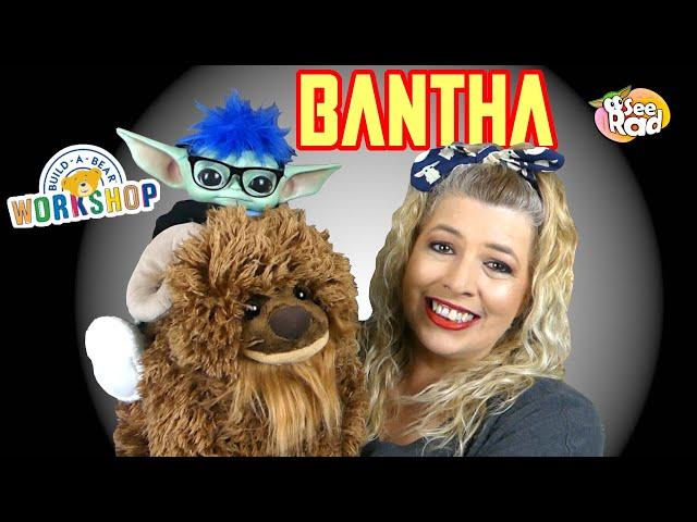 UNBOXING THE BANTHA - Build A Bear Star Wars The Mandalorian Online Exclusive