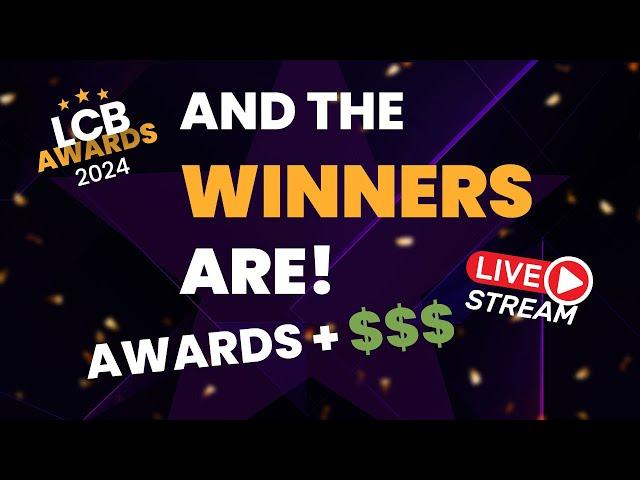 LCB Awards 2024: Celebrate the Best in iGaming + $6,000 Prize Pool Winners!