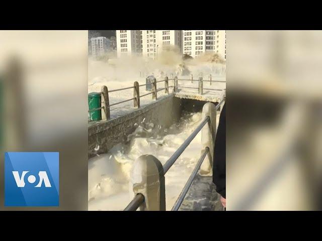 South Africa Cape Town Hit By Winter Sea Foam