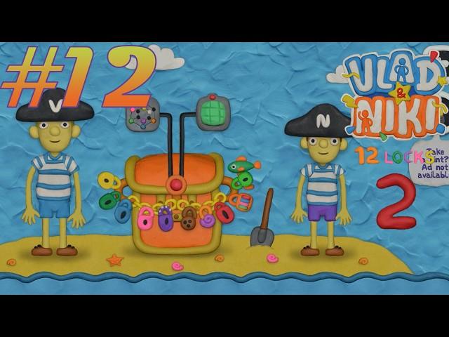 Vlad & Niki are real Pirates ‍️  |  Vlad & Niki 12 locks 2 Walkthrough | Part 12 | Android