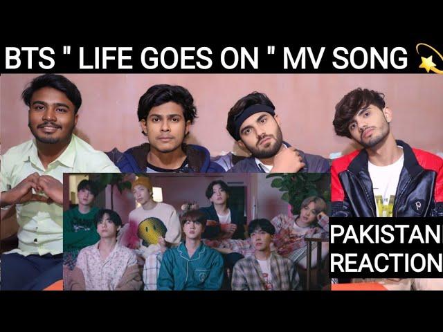 Bts "Life Goes On" Official mv song - Abaid Official - Pakistani Reaction 