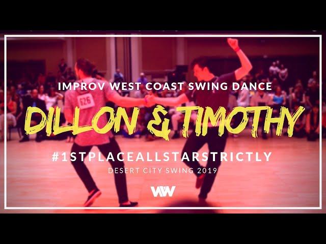 West Coast Swing | Dillon Luther + Timothy Kenny | 1st Place Allstar Strictly - Desert City Swing