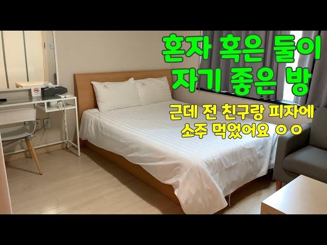 (역삼역 호텔) 스탠다드룸 feat 혼자 살기 좋은 방