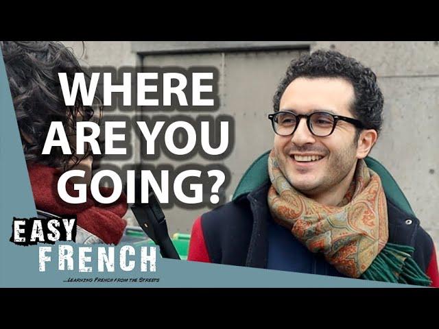 Asking French People At The Train Station: Where Are You Going? | Easy French 204