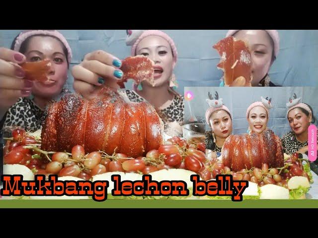 Lechon belly mukbang panuurin hanggang dulo super yummy at comedy || @indaynenethvlog30