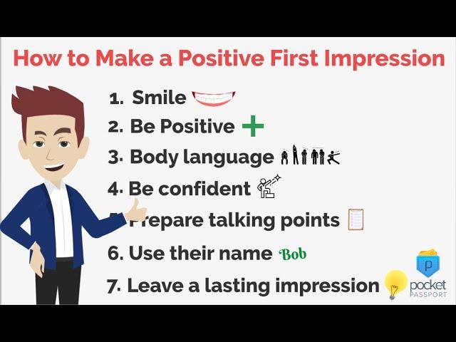 How to Make a Great First Impression | Introductions