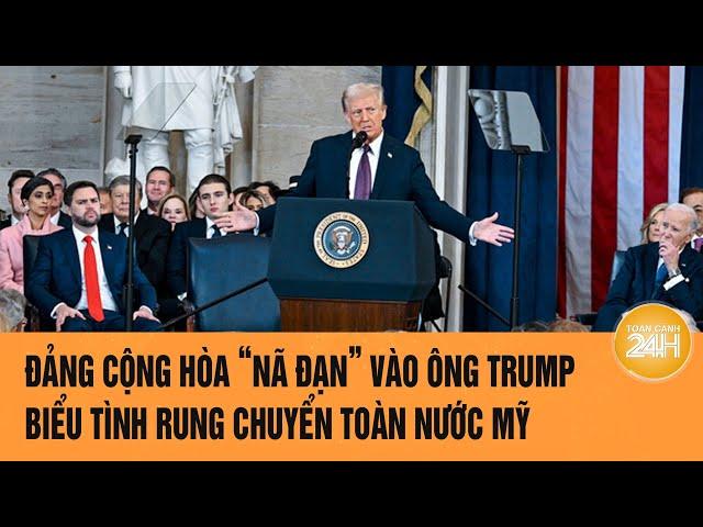 Toàn cảnh Thế giới: Đảng Cộng hòa “nã đạn” vào ông Trump, biểu tình rung chuyển toàn nước Mỹ