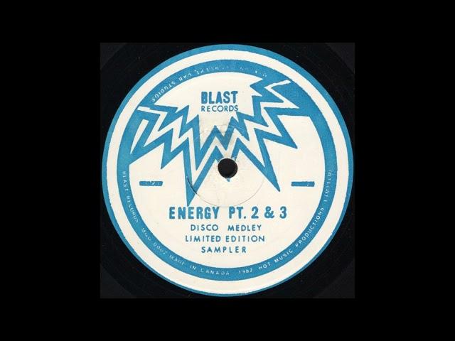 ENERGY Pt. 2 & 3 Blue * Blast Records 83623 * 1982