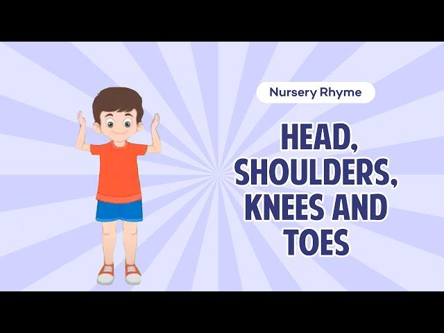 Jr. KG Animated Rhyme| Head, Shoulders, Knees and Toes | Macmillan Education India