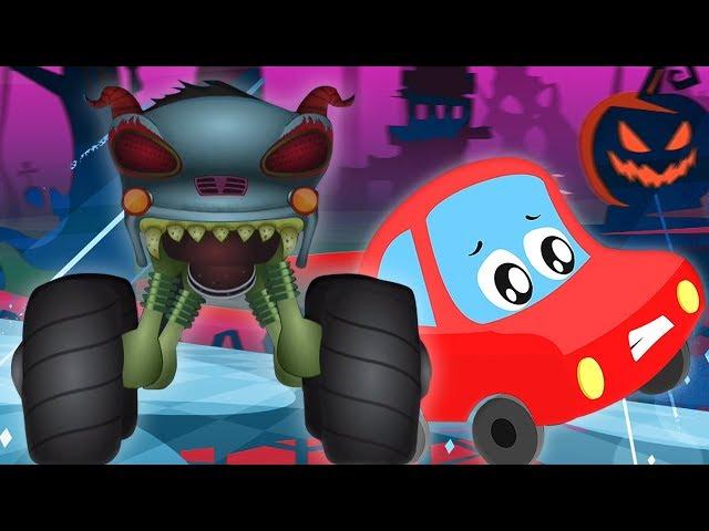 Маленький Красный Автомобиль Работает | Хэллоуин Песня | Little Red Car Run | Little Red Car Russia