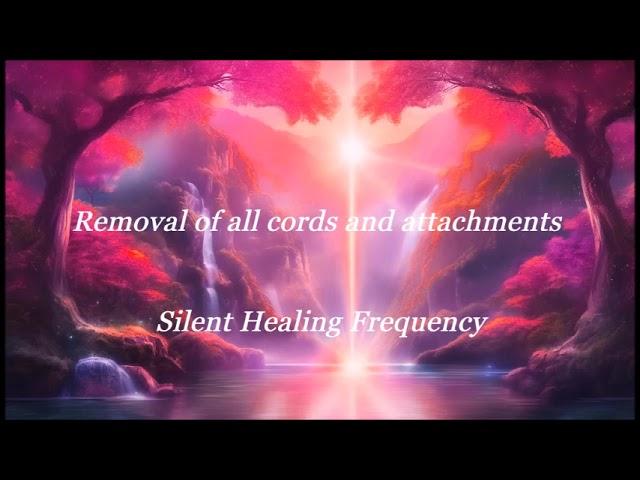 Removal of all cords and attachments Silent Healing Frequency