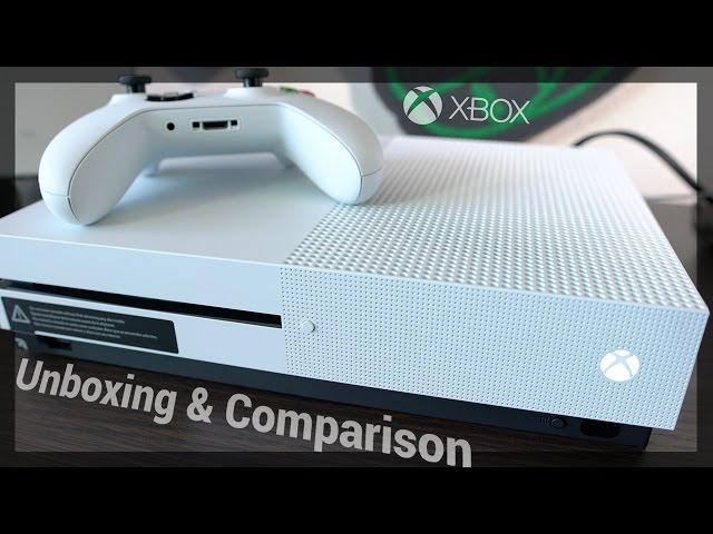 New Xbox One S Unboxing, Overview, & Comparison to Old Xbox One!