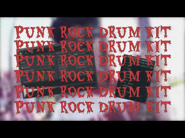 *FREE* Pop Punk/Rock Drum Kit | 500+ Sounds (inspired by EYEDRESS, MGK)