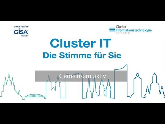 Cluster IT - Die Stimme für Sie: Gemeinsam aktiv - ein Blick zurück und nach vorn