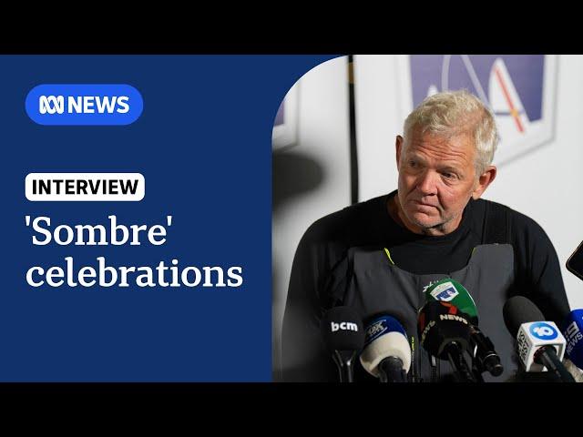 LawConnect's Tony Mutter on yacht's Sydney to Hobart line honours win | ABC News