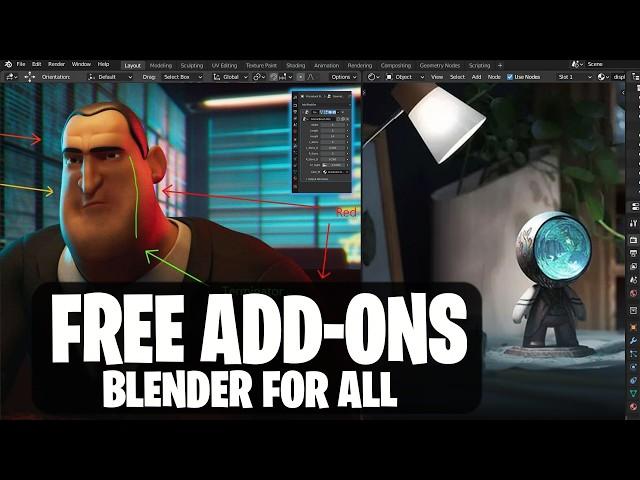 BEST Free Lighting Addons for Blender 2024