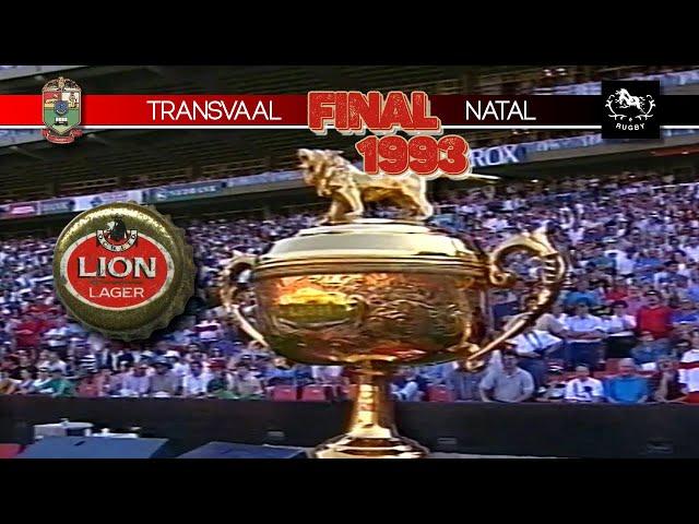 Vintage Rugby: 1993 Lion Cup Final - Transvaal vs. Natal (Full Match) | Ellis Park Classic