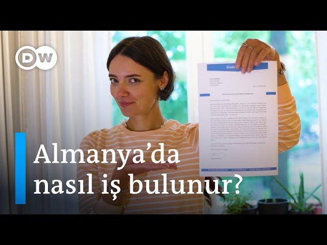 Almanya’da iş bulmak | Sizi rakiplerinizden ne ayırır? - DW Türkçe