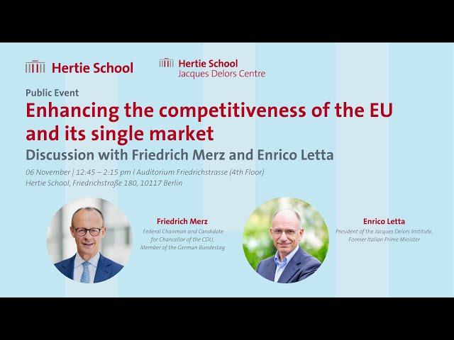 Enhancing the competitiveness of the EU and its single market