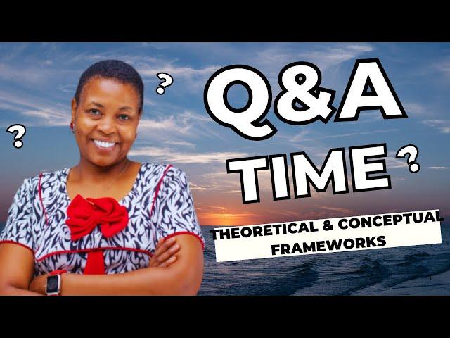 THEORETICAL AND CONCEPTUAL FRAMEWORKS