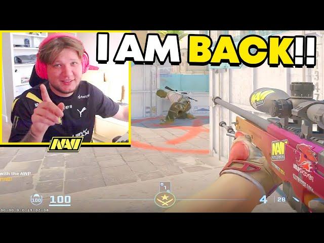 "JUST DON'T DIE LIKE NOOBS!! - S1MPLE IS BACK TO HIS PRIME AND HITS CRAZY AWP SHOTS!! (ENG SUBS)