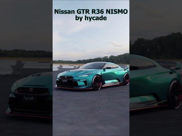 2024 Nissan GTR R36 NISMO by hycade #hycade #nissan #nismo #jdm #gtr