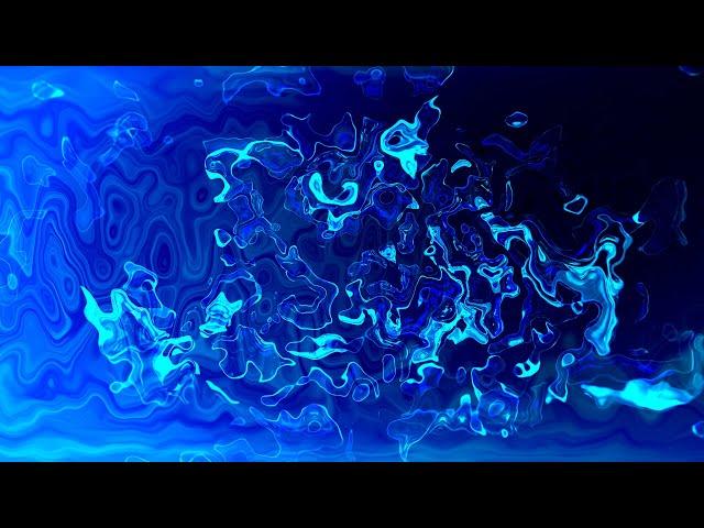 Liquid Blue Abstract Ocean Background video | Footage | Screensaver