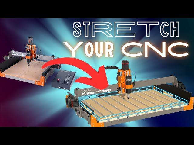 Expand Your CNC Projects To New Limits | Masuter 3s Extension Kit