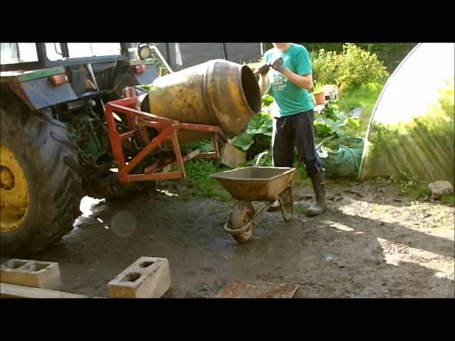 Teagle Tipmix Cement Mixer - For Tractor